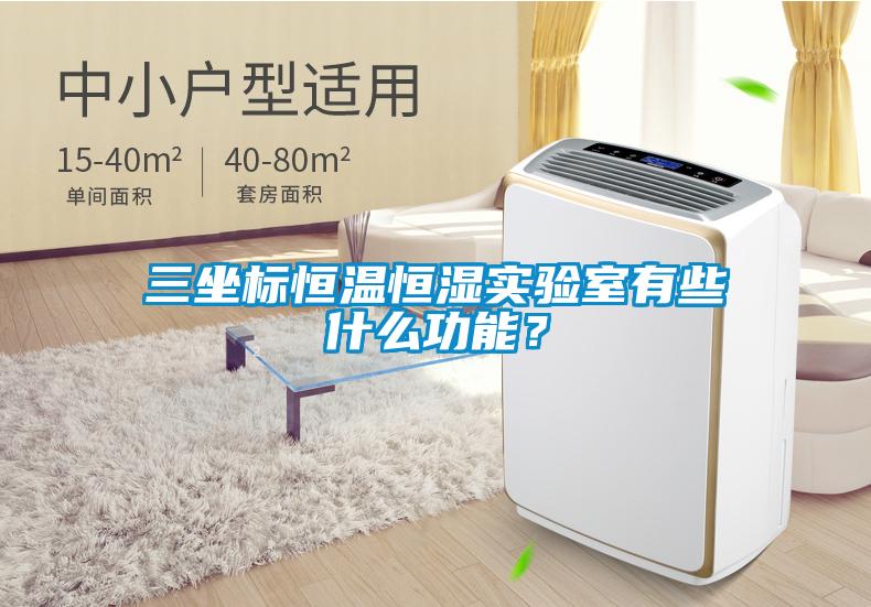 三坐標恒溫恒濕實驗室有些什么功能？