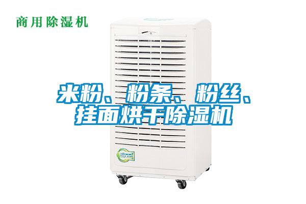 米粉、粉條、粉絲、掛面烘干除濕機