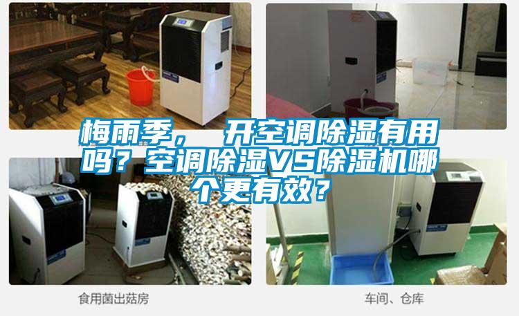 梅雨季， 開空調除濕有用嗎？空調除濕VS除濕機哪個更有效？