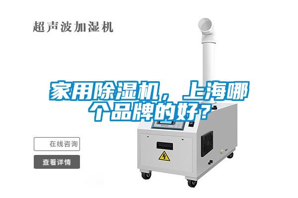 家用除濕機，上海哪個品牌的好？