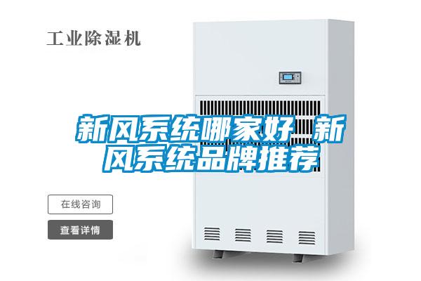 新風系統(tǒng)哪家好 新風系統(tǒng)品牌推薦