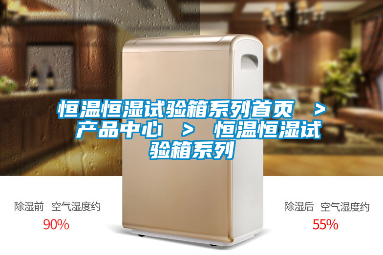 恒溫恒濕試驗箱系列首頁 ＞ 產(chǎn)品中心 ＞ 恒溫恒濕試驗箱系列