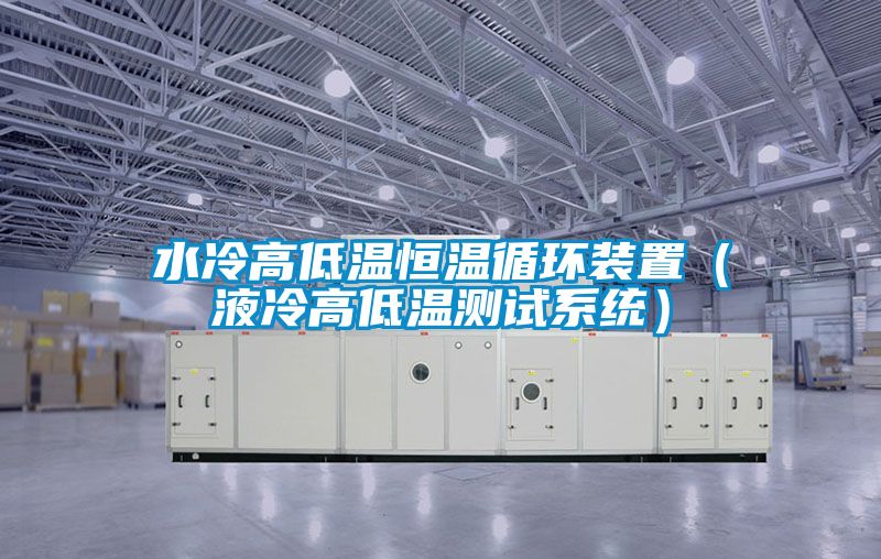 水冷高低溫恒溫循環(huán)裝置（液冷高低溫測試系統）