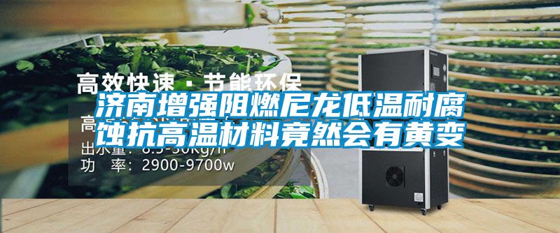 濟(jì)南增強(qiáng)阻燃尼龍低溫耐腐蝕抗高溫材料竟然會(huì)有黃變