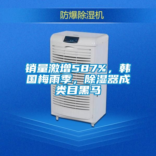 銷量激增587%，韓國(guó)梅雨季，除濕器成類目黑馬