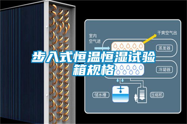 步入式恒溫恒濕試驗箱規格
