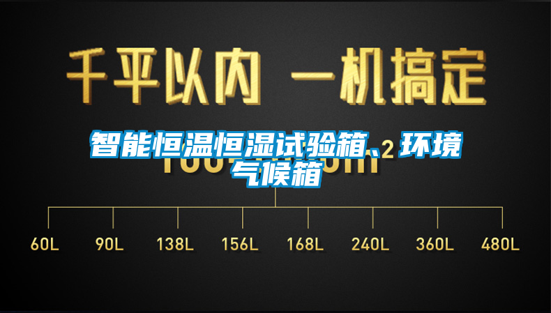 智能恒溫恒濕試驗箱、環境氣候箱