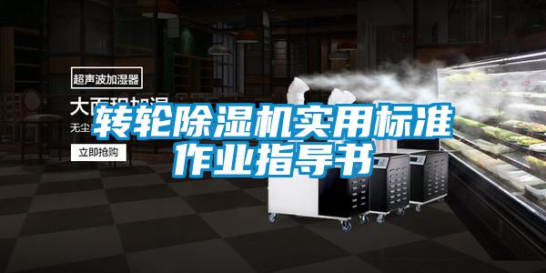 轉(zhuǎn)輪除濕機(jī)實用標(biāo)準(zhǔn)作業(yè)指導(dǎo)書