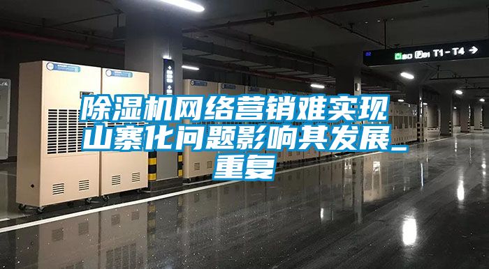 除濕機網絡營銷難實現 山寨化問題影響其發(fā)展_重復